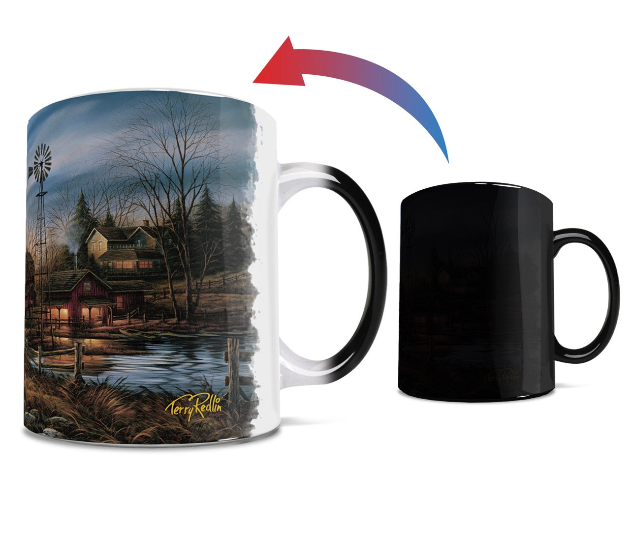 Wild Wings (Evening Chores) Morphing Mugs®  Heat-Sensitive Mug MMUG1600